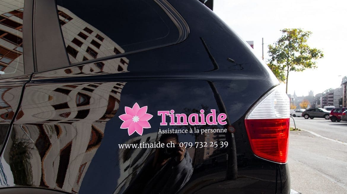 PPS LAUSANNE TINAIDE MARQUAGE VEHICULE