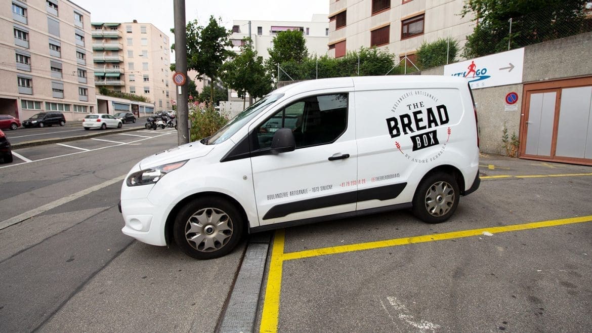 PPS LAUSANNE BREADBOX MARQUAGE VEHICULE