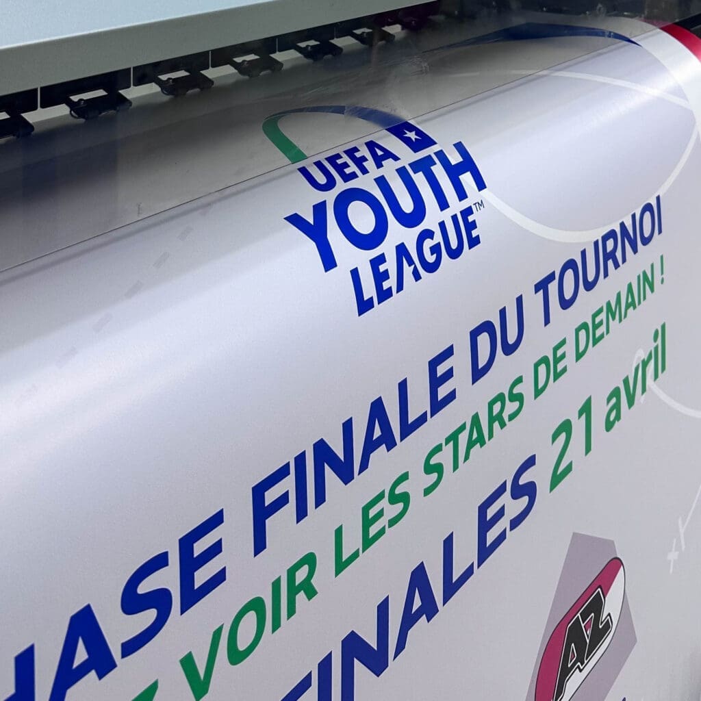 UEFA YOUTH LEAGUE,impression,affiche,tournoi,UEFA
